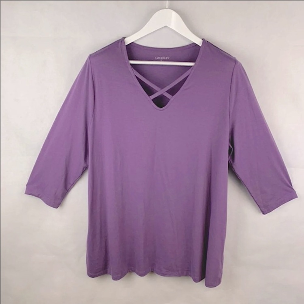 CATHERINES| Cross Neck Top